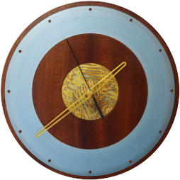 Hand made African Rosewood clock