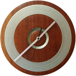 Hand made African Rosewood clock