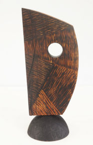 Sculpture- textured, carved and dyed