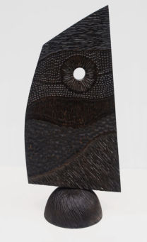 Sculpture- textured, carved and dyed