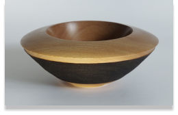 Turned Lacewood bowl